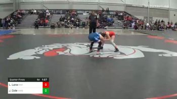 91 lbs Quarterfinal - Lily Lane, Raw vs Jolene Cole, Mayo Quanchi Judo And Wrestling Club