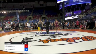 150 lbs Semis - Matthew Staples, IN vs Dokken Biladeau, IA