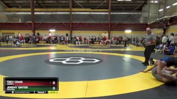 157 lbs Cons. Round 4 - Jeremy Ginter, Whitmer vs Trey Craig, Liberty