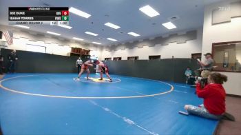 165 lbs Champ. Round 2 - Isaiah Torres, Powell vs Joe Duke, Riverton