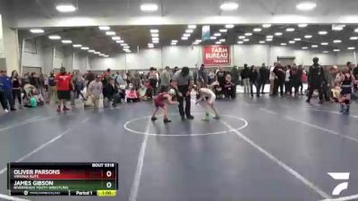 53 lbs Cons. Round 3 - Oliver Parsons, Virginia Elite vs James Gibson, Riverheads Youth Wrestling