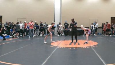 105 lbs Quarters - Elijah Santiago, Grit Mat Club vs Hunter Rock, Journeymen Wrestling