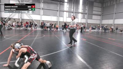 51.2-52.2 lbs Champ. Round 3 - Emree Hood, NW Spartans Wrestling vs Raiden Wilson, Mat Demon Wrestling Club