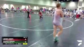 160 lbs Round 3 (6 Team) - Jayden Joseph, Wrestling University vs Maddox Vernon, Intense Wrestling