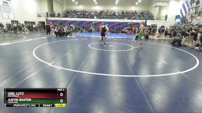 132 lbs Cons. Round 2 - Justin Baxter, Lakeland vs Joel Lutz, Pocatello