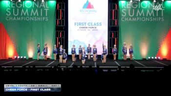 Cheer Force - First Class [2026 L1 Youth - D2 - Small Day 1] 2026 The West Regional Summit