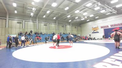 285 lbs Round Of 32 - Gabe Fernandez, Elk Grove Senior vs Luke DeBenning, Granada