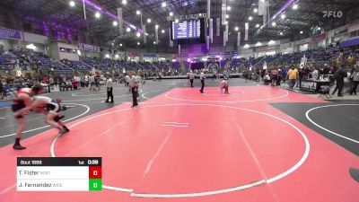 120 lbs Consolation - Tate Fister, North Fork vs Josiah Fernandez, Widefield Wrestling Club