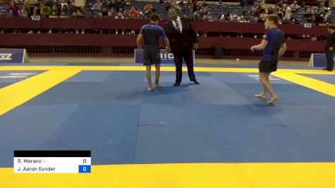 Riccardo Marano vs Joseph Aaron Synder 2024 Pan IBJJF Jiu-Jitsu No-Gi Championship