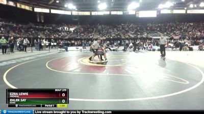 5A 152 lbs Cons. Round 2 - Ezra Lewis, Madison vs Ehler Say, Boise