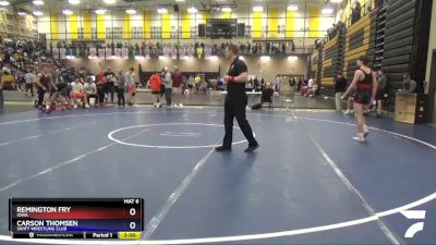 138 lbs Cons. Semi - Remington Fry, Iowa vs Carson Thomsen, SWIFT Wrestling Club