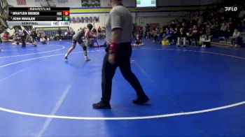 175 lbs Semifinal - Josh Ringler, Grinnell vs Braylen Bieber, Independence