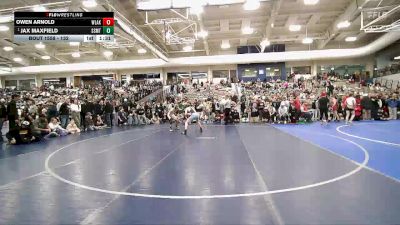 132 lbs 1st Place Match - Jax Maxfield, South Summit vs Owen Arnold, Westlake