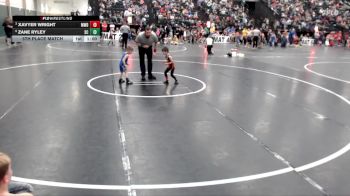 37 lbs 5th Place Match - Zane Ryley, Sherman Challengers vs Xavyer Wright, Mid West Destroyers