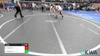 119 lbs Final - Abimael Cansino, OKC Saints Wrestling vs Jack Adams, Deer Creek Wrestling Club