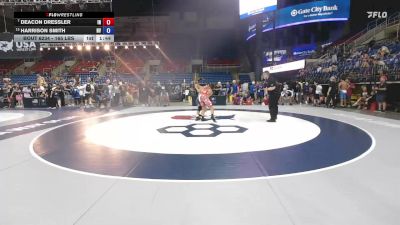 165 lbs Quarters - Deacon Dressler, IN vs Harrison Smith, NV