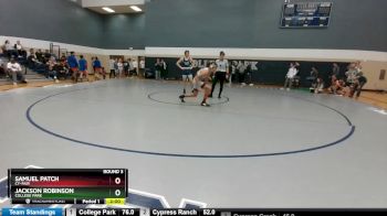 175 lbs Round 3 - Jackson Robinson, College Park vs Samuel Patch, Cy-Fair