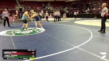 5A 215 lbs Cons. Round 2 - Angelo Perez, Piedra Vista vs Tyrell Toledo, Organ Mountain