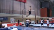 More serious high bar work from Chris Brooks
