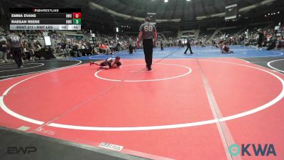 Rr Rnd 1 - Emma Evans, Bartlesville Wrestling Club vs Raegan Reese, Keystone Wrestling Club