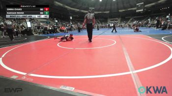 Rr Rnd 1 - Emma Evans, Bartlesville Wrestling Club vs Raegan Reese, Keystone Wrestling Club