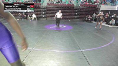 190 lbs Round Of 16 - Kayden Payne, Ninety Six vs Malachi Heyward, Whale Branch