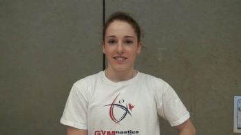 Natalie Vaculik talks about future goals & becoming a Gym Dawg.MPG