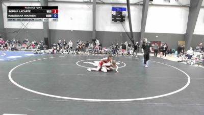 Champ. Round 3 - Kataleana Warner, Mat Rats Rebooted Wrestling vs Sophia LaZarte, Washington