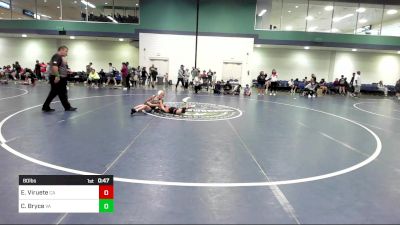 80 lbs 5th Place - Elijah Viruete, CA vs Colton Bryce, VA