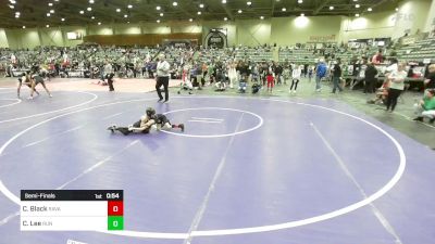46 lbs Semifinal - Colten Black, Ravage WC vs Carson Lee, Run To Danger