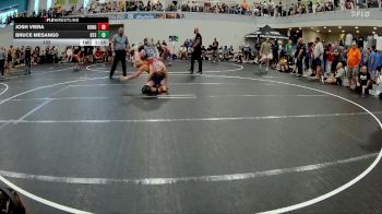 132 lbs Round 4 (6 Team) - Bruce Mesango, Beebe Trained Silver vs Josh Viera, KONG HS