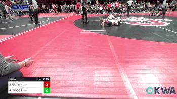 52 lbs Semifinal - Jaxon Ditmore, Team Tulsa Wrestling Club vs RYDER WOODS, Warhorse Wrestling Club