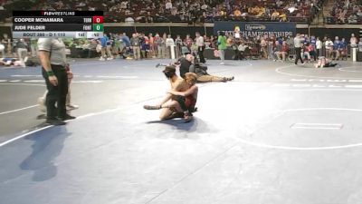 D 1 113 lbs Cons. Round 2 - Cooper Mcnamara, Terrebonne vs Jude Felder, Fontainebleau