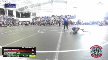 73 lbs Cons. Round 3 - Landon Wagner, SlyFox vs Hunter Fentiman, Olathe Raptor