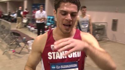 Michael Atchoo on anchoring the Stanford DMR National Champs