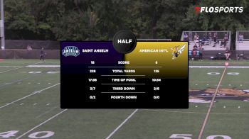 Replay: Saint Anselm vs AIC | Sep 21 @ 12 PM