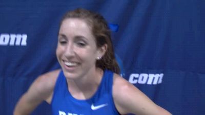 Duke's Juliet Bottorff after her gutsy 5K run