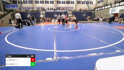 90 lbs Final - Jackson Perdue, Panther Youth Wrestling-CPR vs Aaryan Gahlot, Dover Youth Wrestling Club