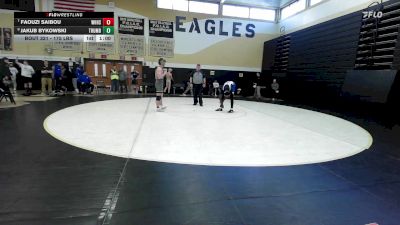 175 lbs Consi Of 8 #2 - Faouzi Saibou, West Haven vs Jakub Bykowski, Trumbull
