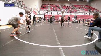 46 lbs Final - Camden Holden, Ponca City Wildcat Wrestling vs Luke Baysinger, Blanchard Youth Wrestling Club