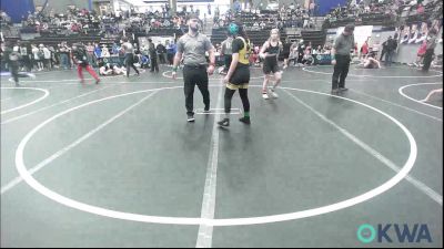 125 lbs Rr Rnd 5 - Aubrey Jardot, Perry Wrestling Club vs Nevaeh Cossio, OKC Saints Wrestling