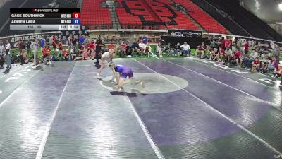 113 lbs Gage Southwick, Utah 2 HS Boys vs Adrien Lara, Montana 1 HS Boys