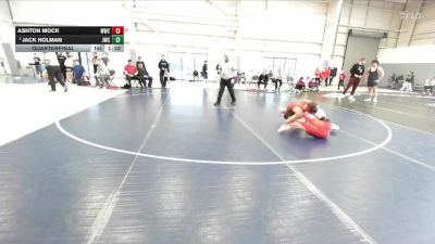 113 lbs Quarterfinal - Jack Holman, JWC vs Ashton Mock, Warrior Wrestling Club