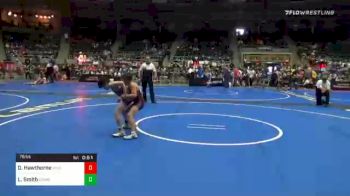 76 lbs Consolation - Dj Hawthorne, King Select Wrestling vs Levi Smith, Cowboy WC