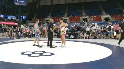 215 lbs Cons. Rd Of 32 - Kadin Dibbini, Kansas vs Kendahl Hoare, Pennsylvania