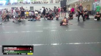 72 lbs Round 7 (10 Team) - Jack Friedland, Florida Scorpions Gold vs Yusuf Mirza, Florida Scorpions Black