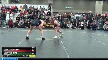 170 lbs Placement Matches (16 Team) - Joye Levendusky, Southern Oregon vs Abby McIntyre, Grand View