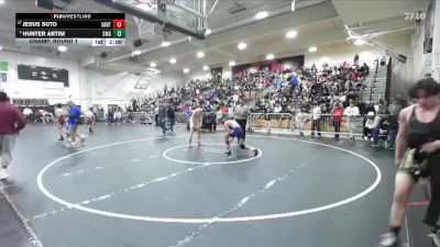 150 lbs Champ. Round 1 - Jesus Soto, Santiago/GG vs Hunter Artim, Santa Margarita