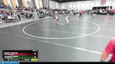 113 lbs Cons. Round 3 - Charles Smith, Ashwaubenon vs Wyatt Wilcox, Chilton/Hilbert