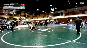 157 lbs Semifinal - Dimetry Molina, Esperanza vs David Griffith, Anderson